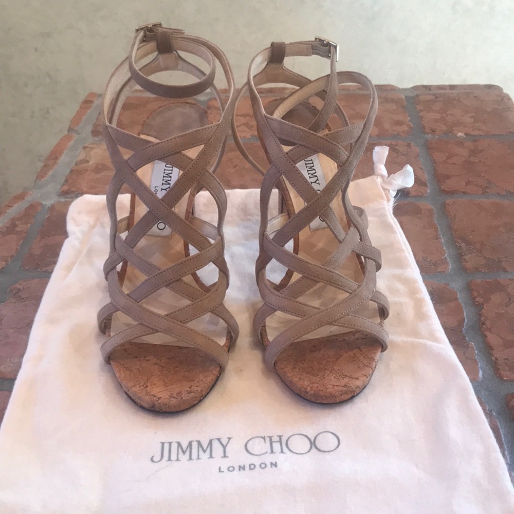 Jimmy Choo suede sandals